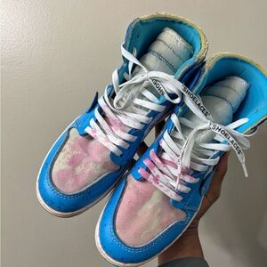 Off White Jordan Retro 1 UNC